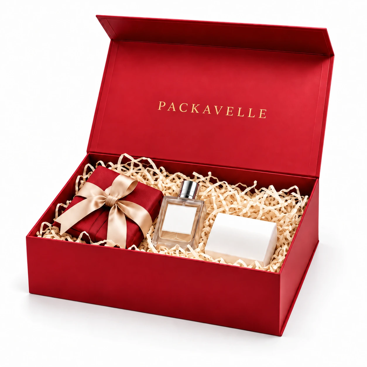 PACK04 Luxury Magnetic Ribbon Box by PACKAVELLE