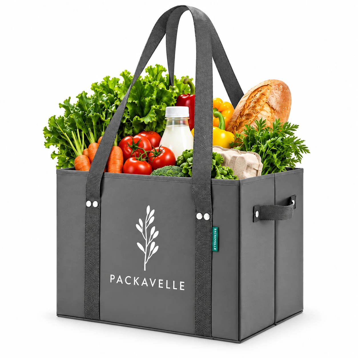 PACK17 Structured Grocery Tote by PACKAVELLE