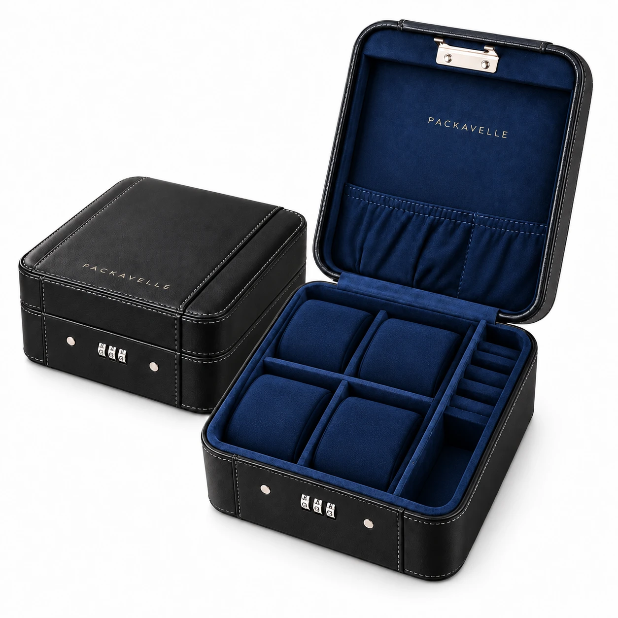 PACK21 Travel Watch Organizer Case by PACKAVELLE