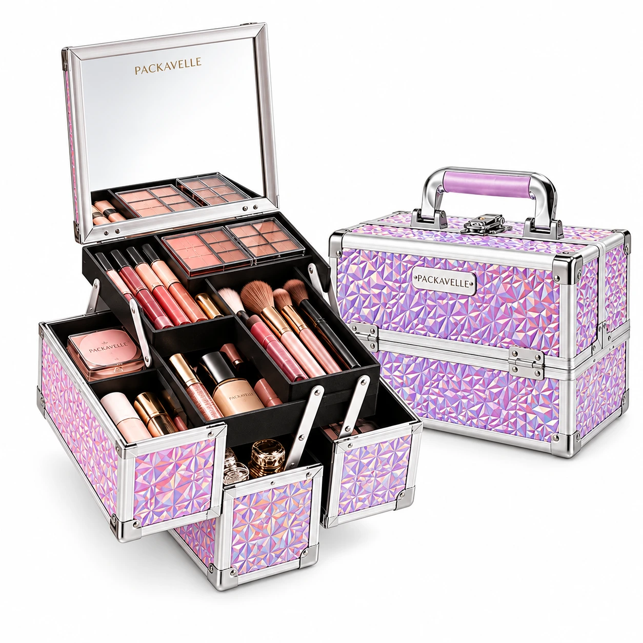PACK23 Makeup Organizer Carry Case by PACKAVELLE